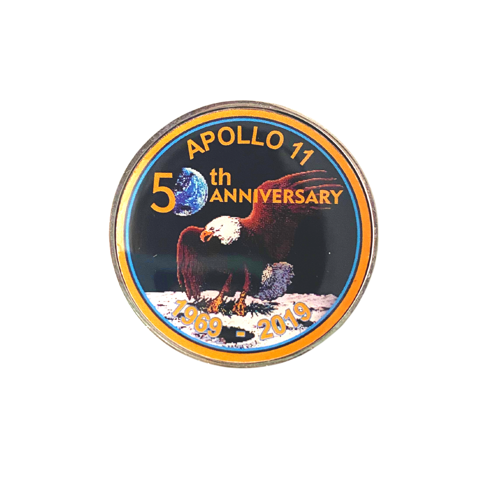 NASA Apollo 11 - 50th Anniversary, The Eagle Has Landed Lapel Pin