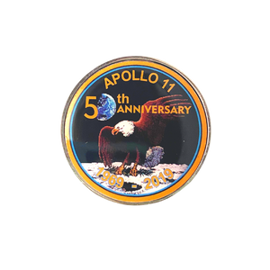 NASA Apollo 11 - 50th Anniversary, The Eagle Has Landed Lapel Pin
