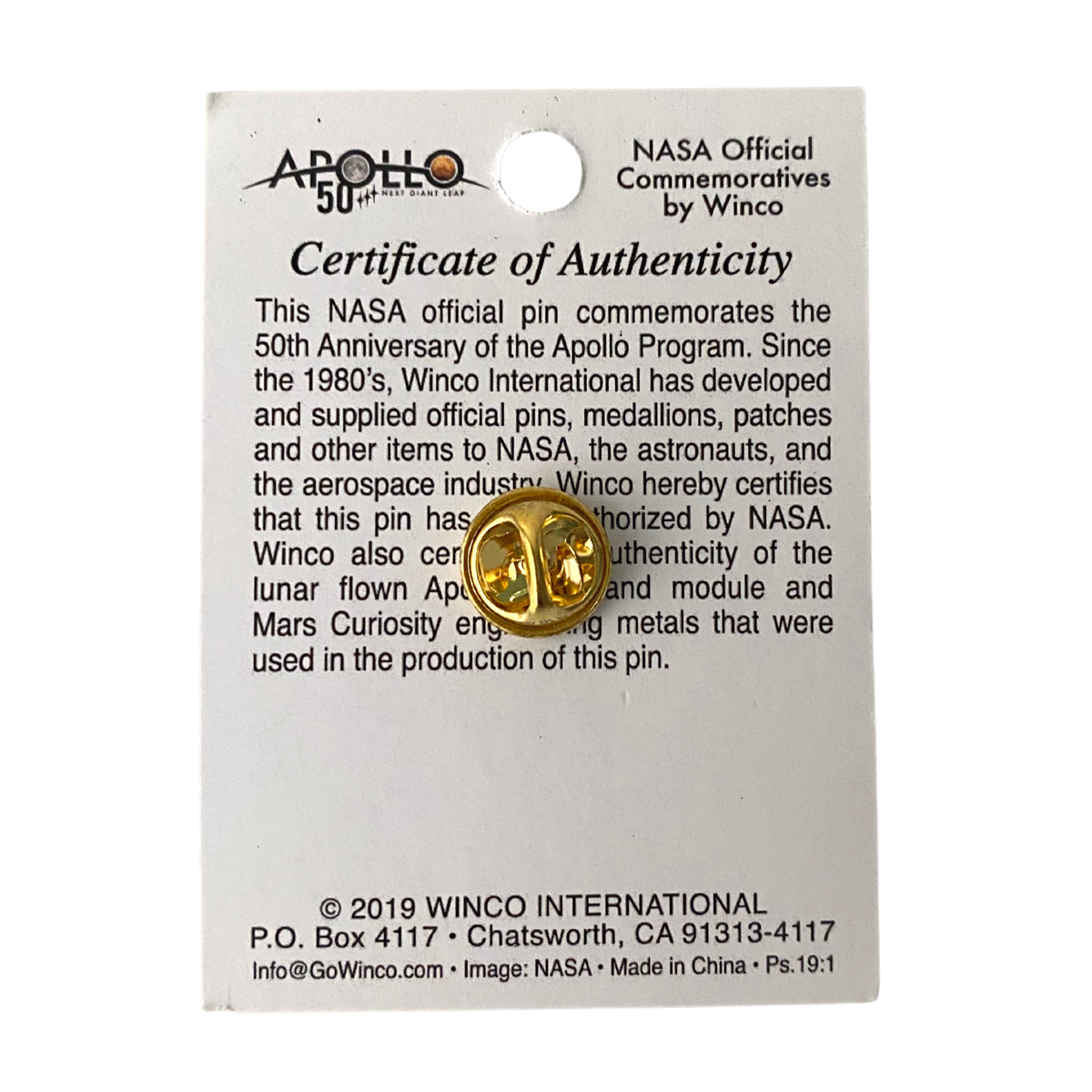 Nasa Patches And Pins