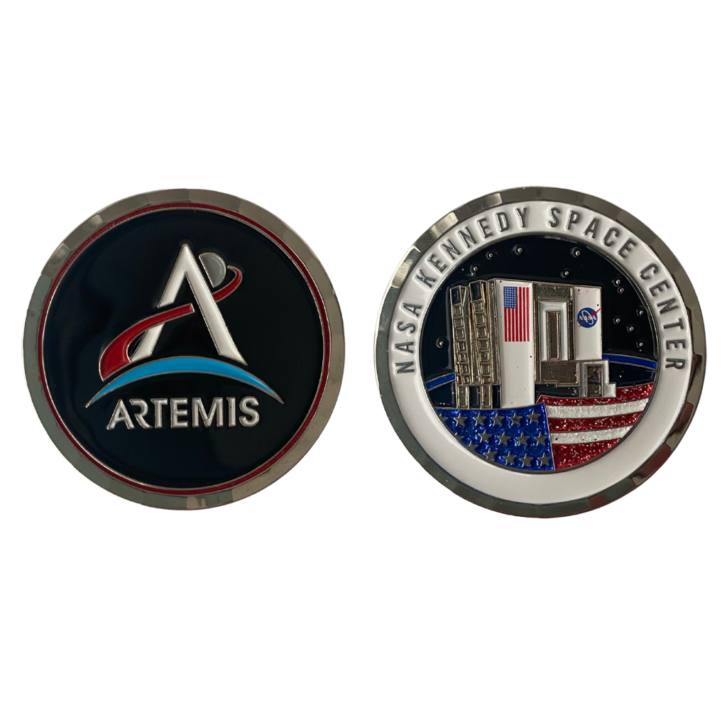 Artemis Program Logo NASA KSC Coin - 3 Styles – myNASAstore
