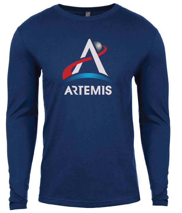 Artemis Program Long Sleeve Full Color Logo T-Shirt