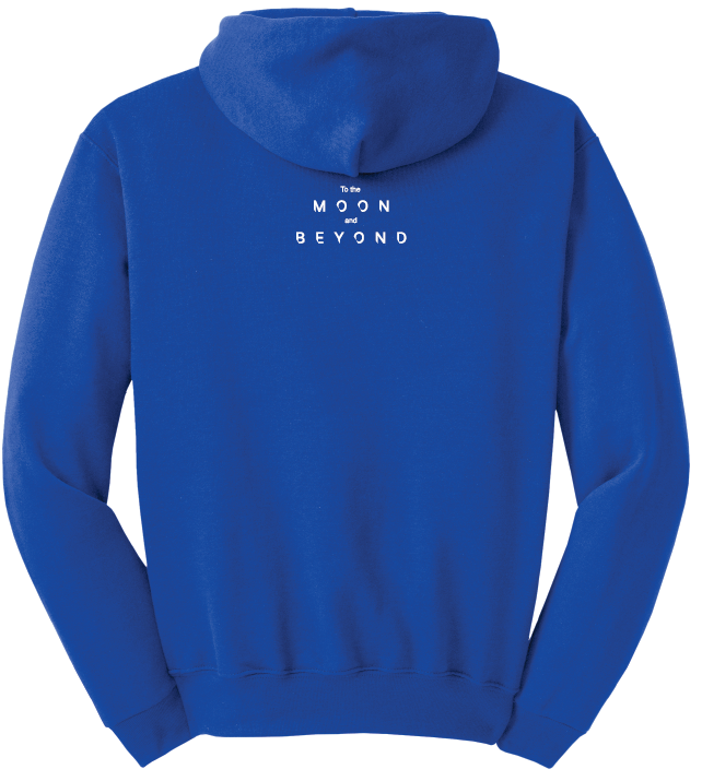 Nasa shop blue hoodie