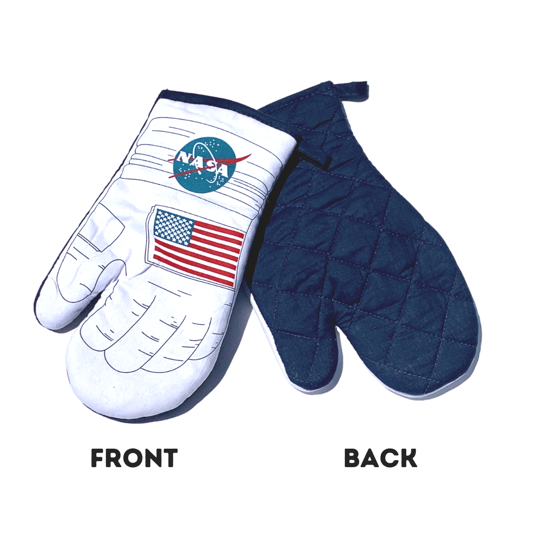 NASA Oven Mitts with USA Flag – myNASAstore