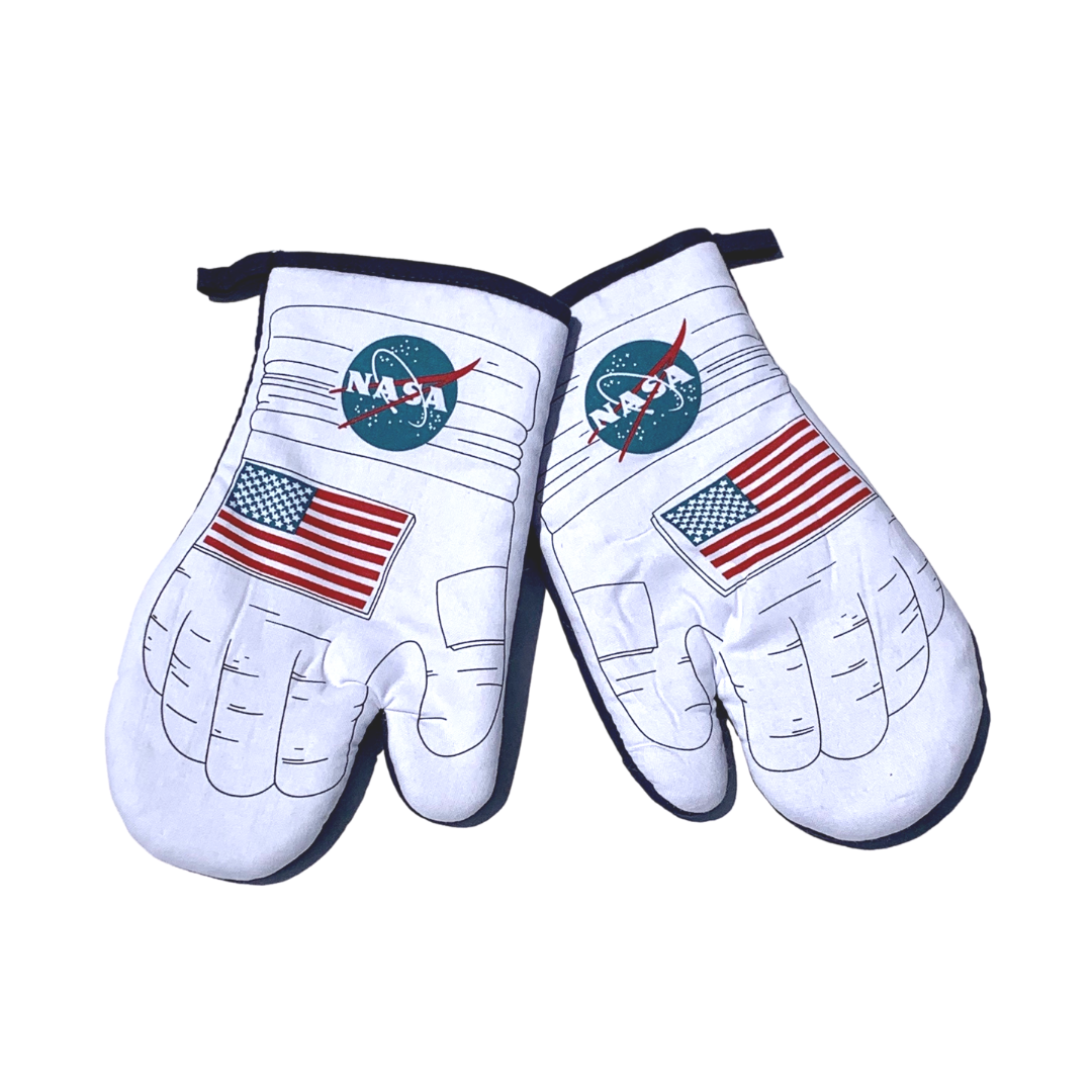 NASA Oven Mitts with USA Flag – myNASAstore