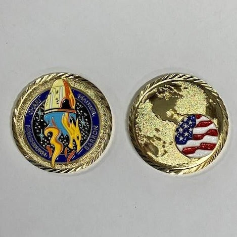 NASA Crew-3 USA Mission Coin - 3 Styles