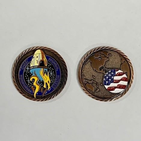 NASA Crew-3 USA Mission Coin - 3 Styles