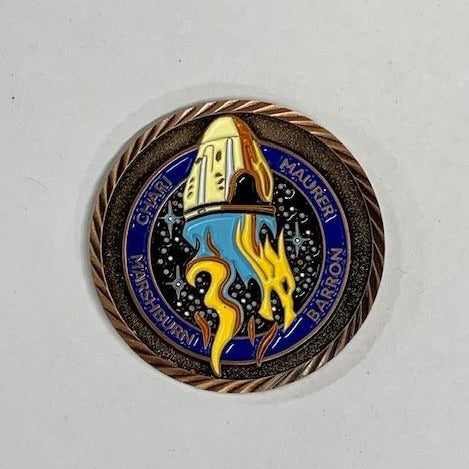 NASA Crew-3 USA Mission Coin - 3 Styles