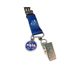 NASA Crew-1 Mission Lanyard with NASA Charm