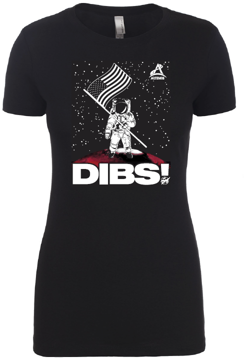 Dibs! Artemis Mars Ladies T-Shirt