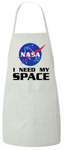 NASA Logo I Need My Space Apron