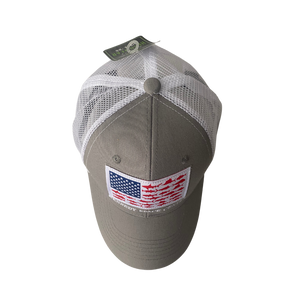 Kennedy Space Center Red Fish Flag Cap
