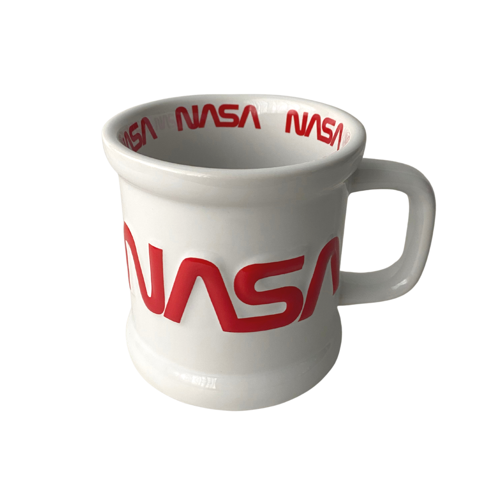 NASA Worm Logo'd Ceramic Mug
