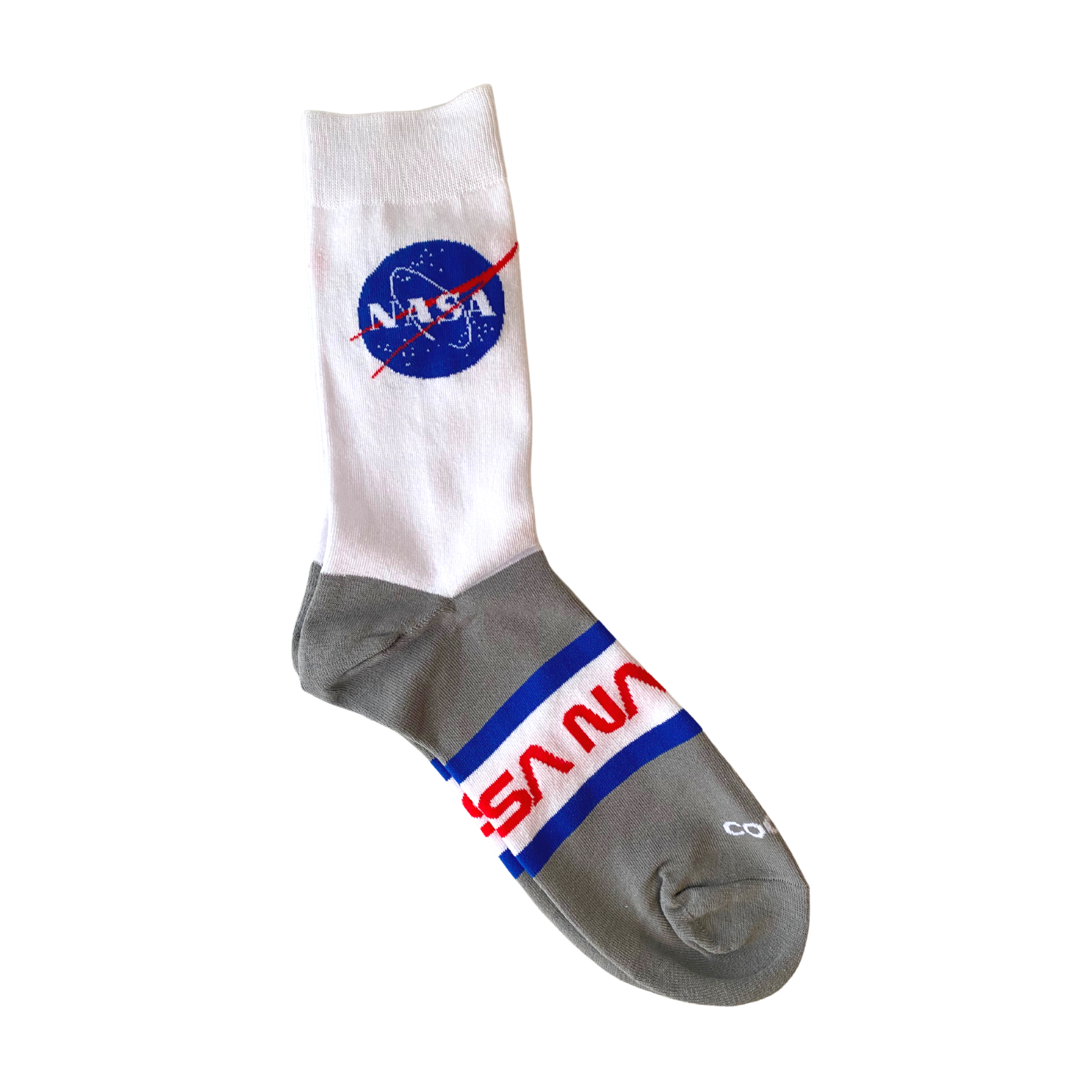 NASA Meatball & NASA Worm Logo Crew Socks
