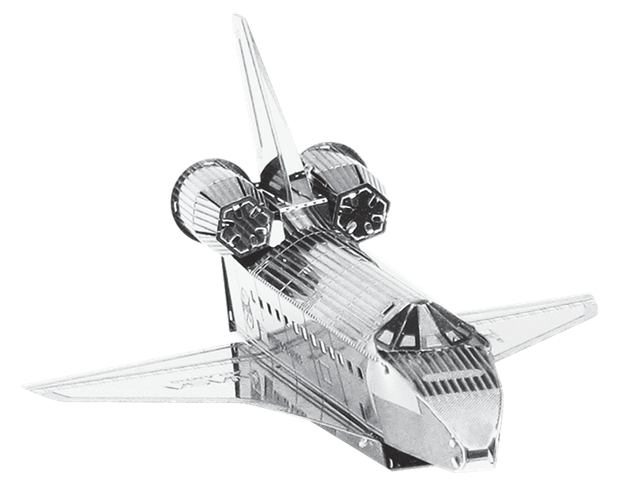 Space Themed 3D Steel Model Kit - Assorted