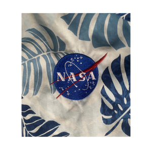 NASA Logo Hawaiian Button Up Shirt