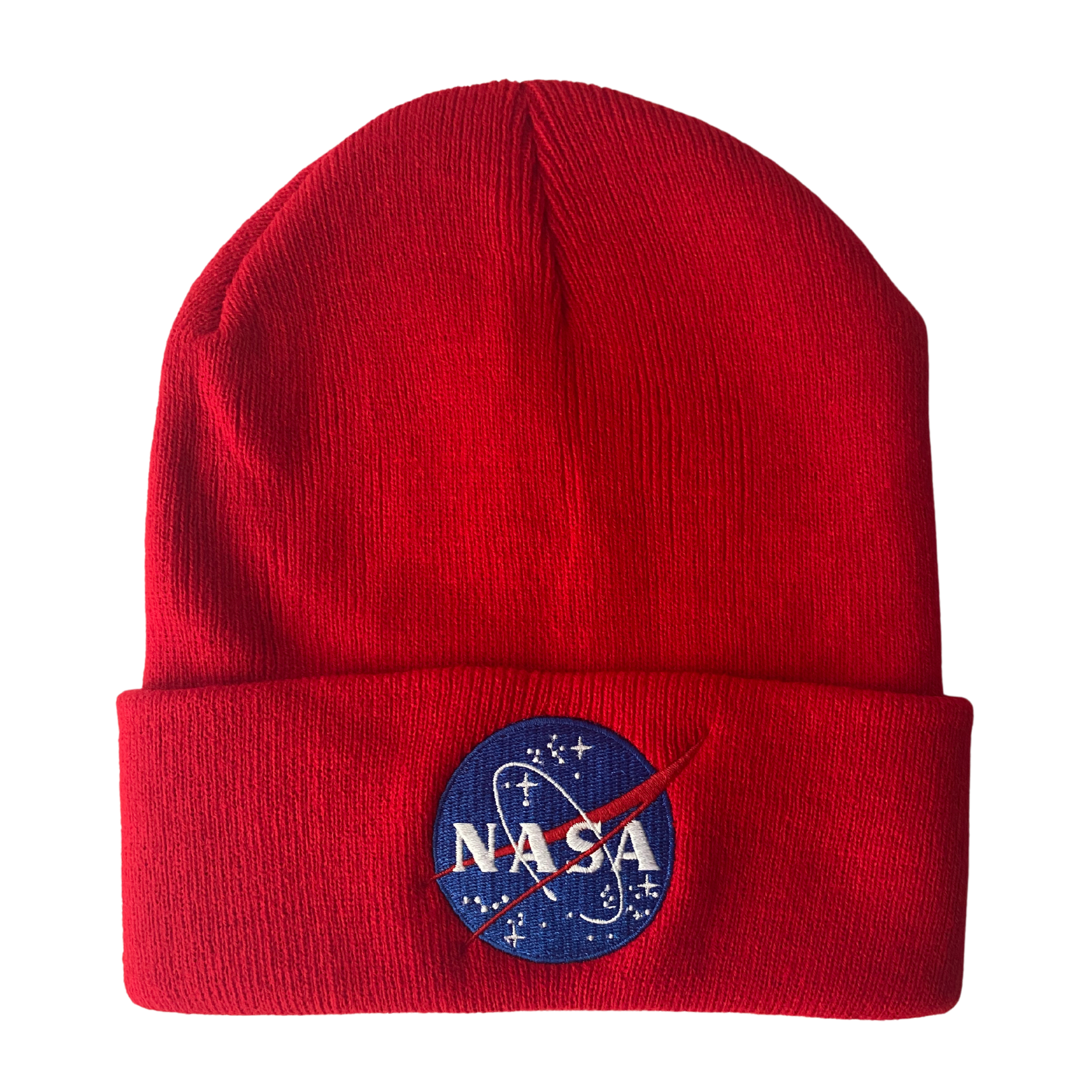 NASA - Colors Logo myNASAstore Cuff Beanie Assorted – with Embroidered