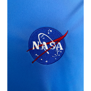 NASA Logo, Antigua Tribute Long Sleeve Polo