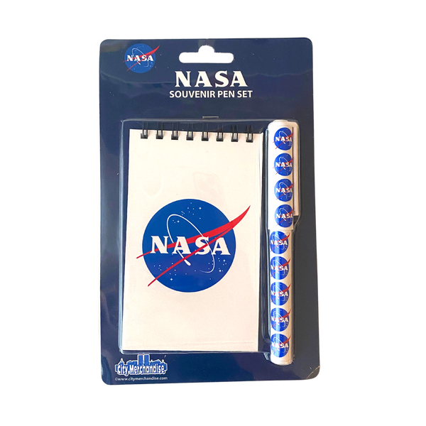 NASA Logo Pen myNASAstore and – Notepad