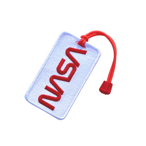 NASA Worm Luggage Tag