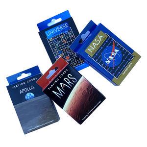 Playing Cards - NASA Logo, Mars, Apollo, Artemis Program, or Universe