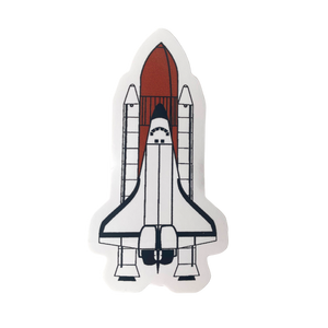 NASA Space Shuttle Full Stack Sticker