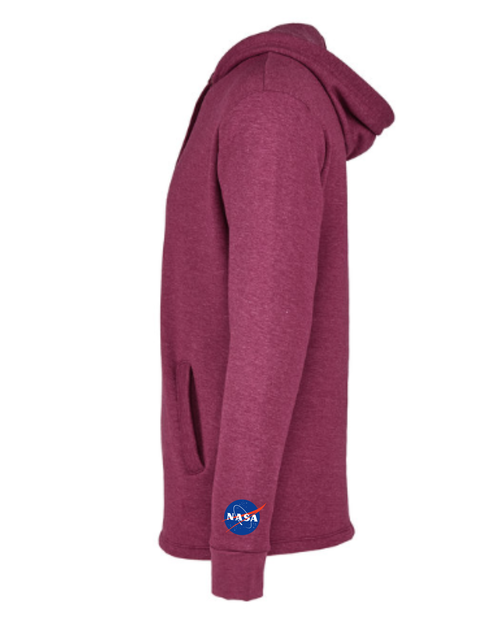 Maroon 2025 nasa sweatshirt