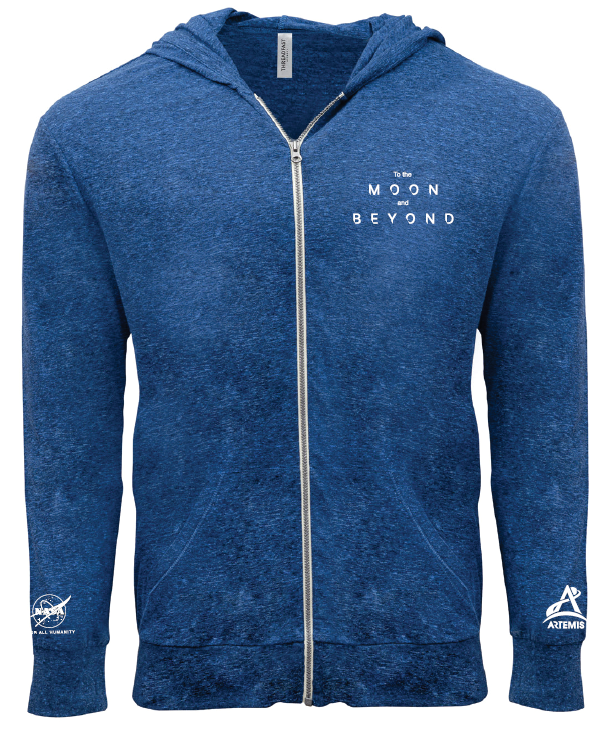 Nasa hoodie online zip up