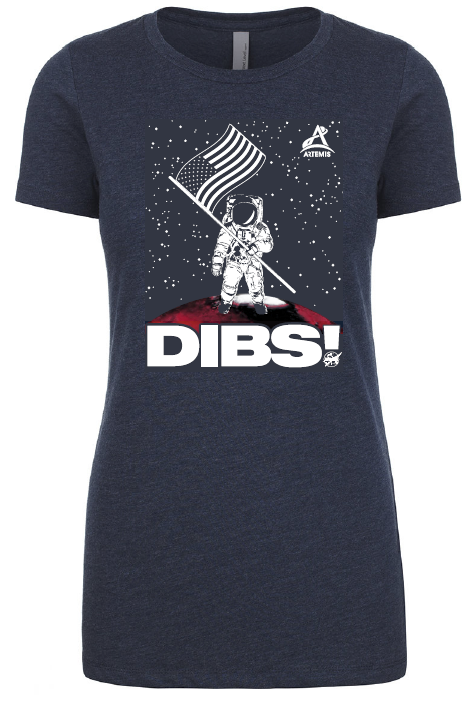 Dibs! Artemis Mars Ladies T-Shirt
