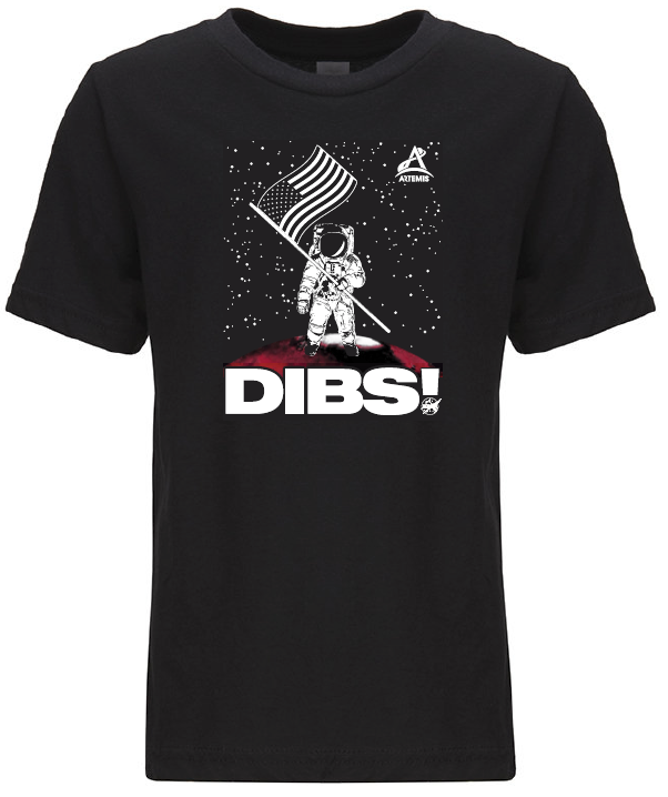 Dibs! Artemis Mars T-Shirt (Youth Sizes Available)