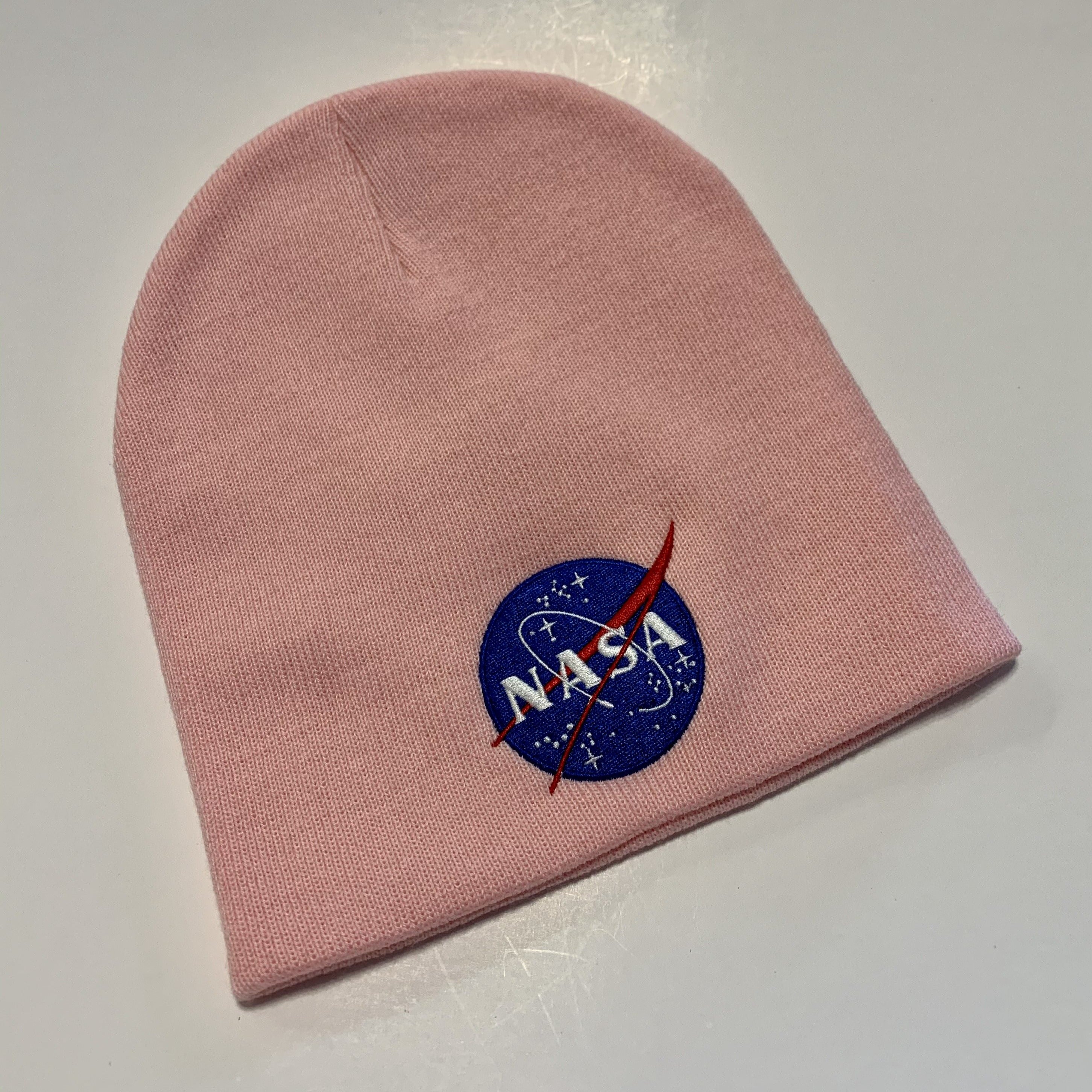 NASA Beanie with Embroidered NASA – Assorted Colors Logo myNASAstore 