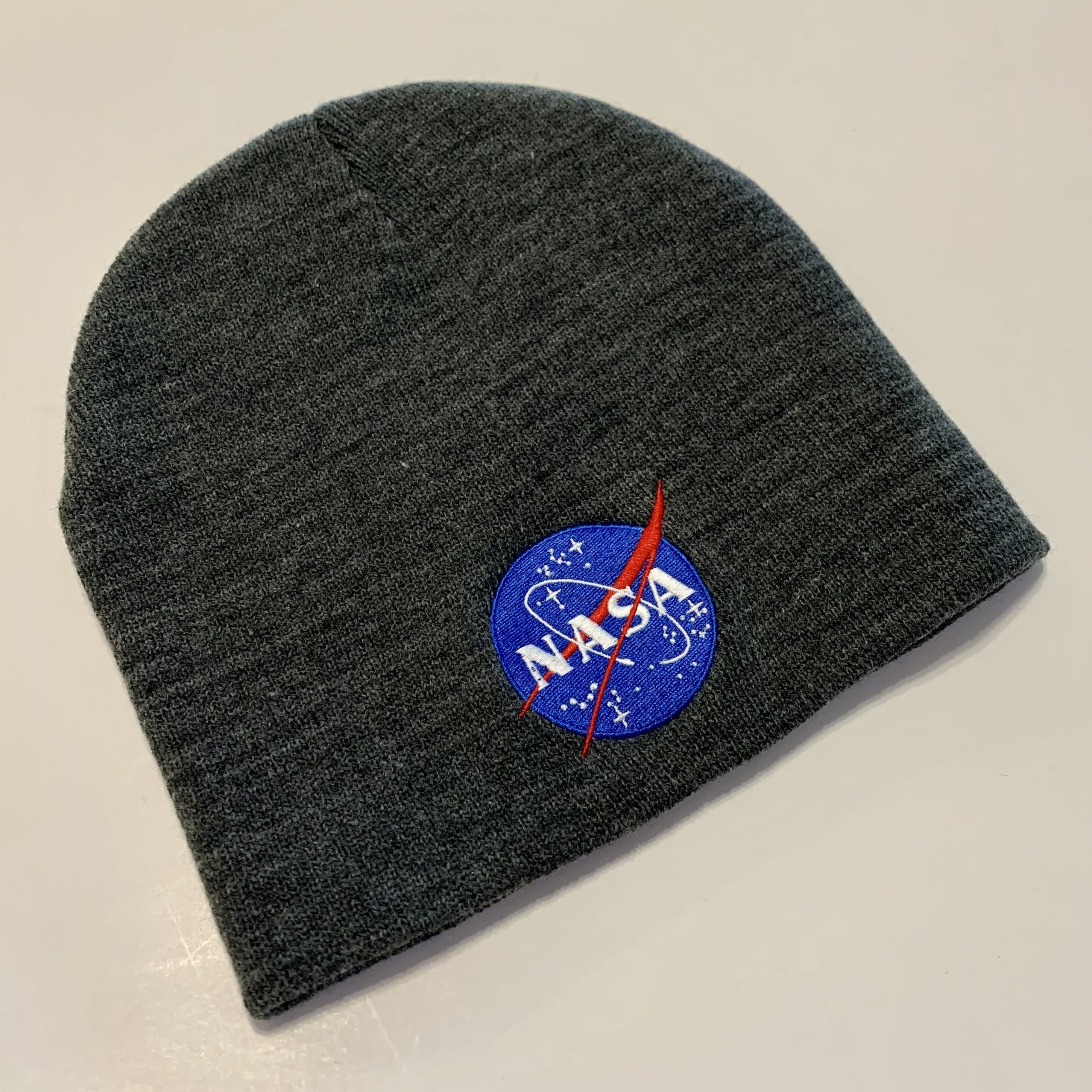 NASA Beanie with Embroidered Logo - – NASA Colors myNASAstore Assorted
