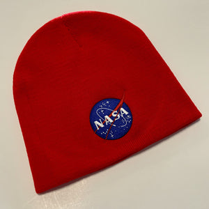 NASA Beanie with Embroidered NASA Logo - Assorted Colors