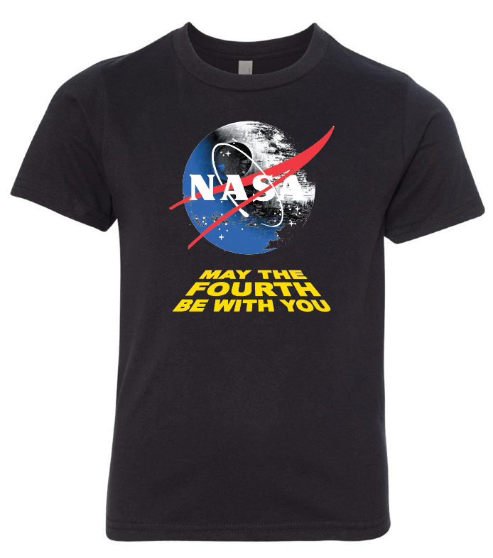 NASA May The Fourth Be With You T-Shirt (Youth Sizes Available)