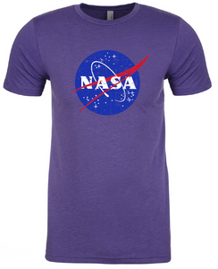 NASA Distressed Logo Next Level CVC T-Shirt