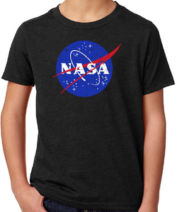 NASA Distressed Logo Youth T- Shirt